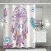Bathroom Thickened Waterproof Curtain Mildew Proof Shower Curtain Shower Partition Curtain Shower Curtain Bathroom Curtain Free Perforation