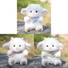 Plush Sheep Doll With Bow Tie For Kids Gift And Sleep Companion