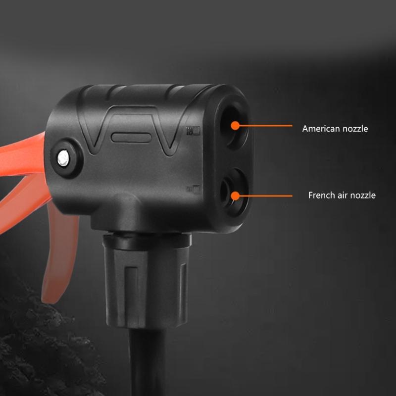 Mountain Bicycles Pump, 140PSI Bicycles Air Pumps with Pressure Gauge