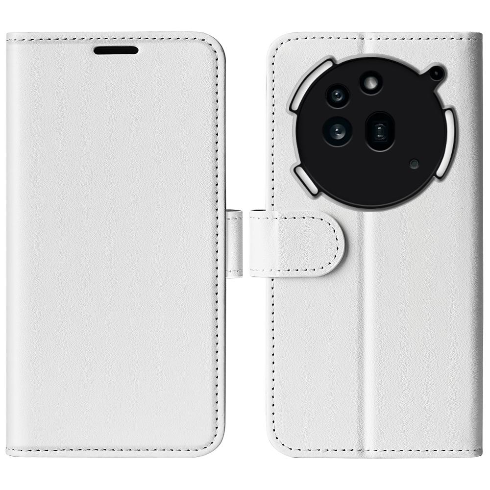 For Nothing Phone (3a) Pro Case Crazy Horse Texture Stand Leather Phone Cover