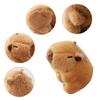 Cute Capybara Keychain Plush Bag Charm Accessory Adorable Stuffed Doll Keyring