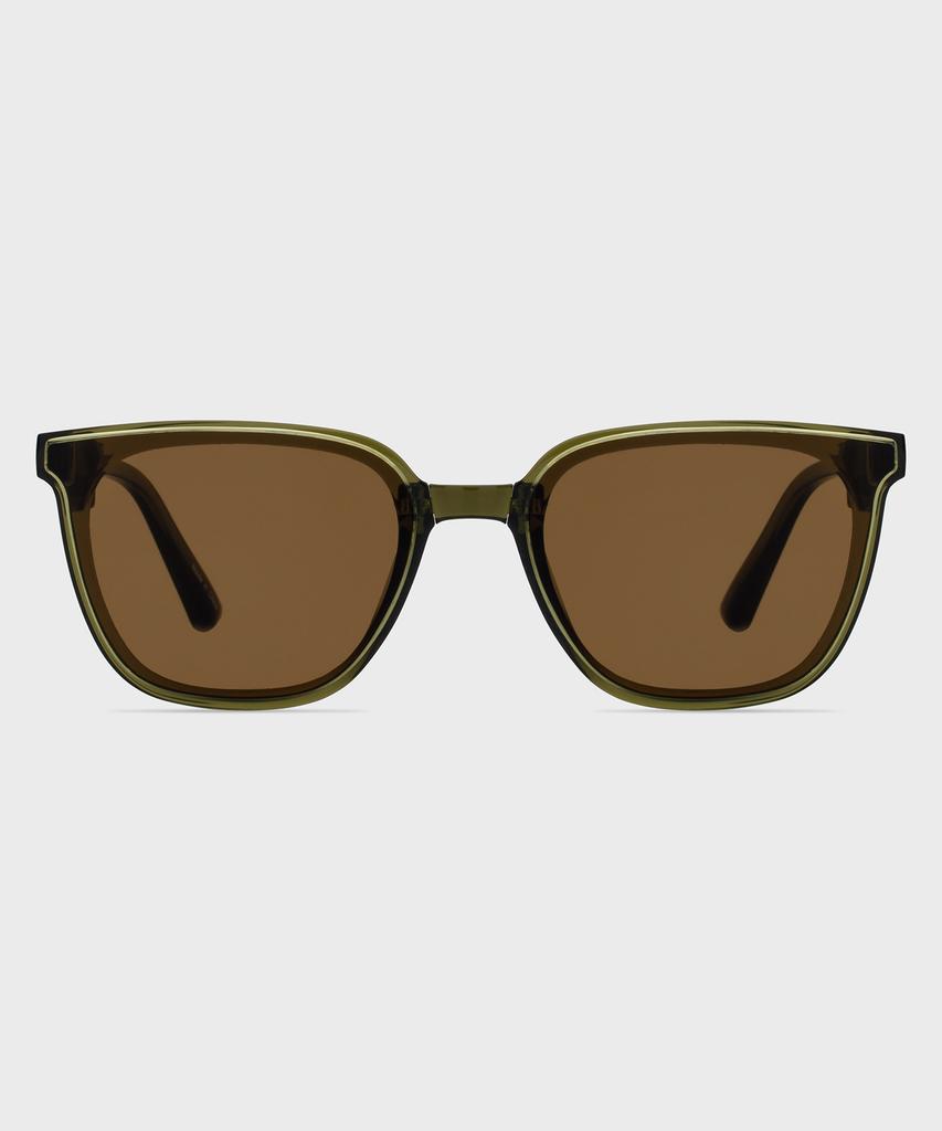 Likkeullou Rc Wirwir Folder Sunglasses Khaki