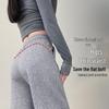 Women's High-Waist Wide Leg Fleece Sweatpants