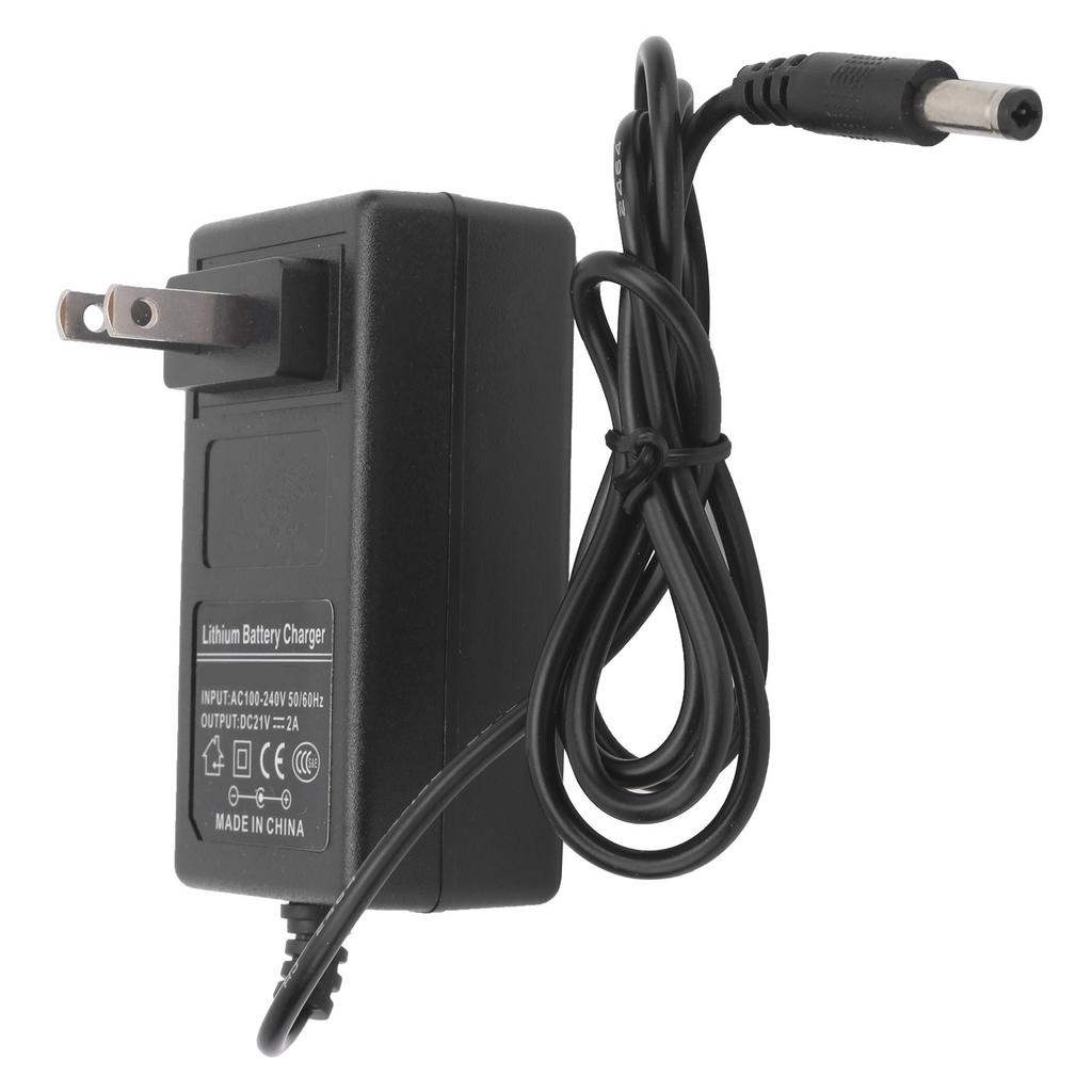 21V 2A Lithium Battery Charger AC Adapter Overvoltage Protection