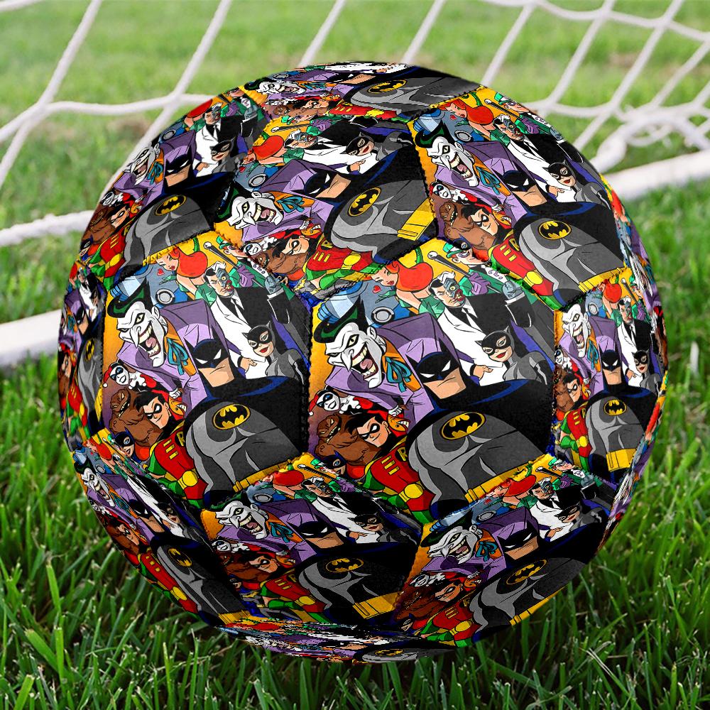 Batman Theme Size 5 Soccer Ball, Suitable for Both Indoor and Outdoor Matches, a Gift Suitable for Everyone.