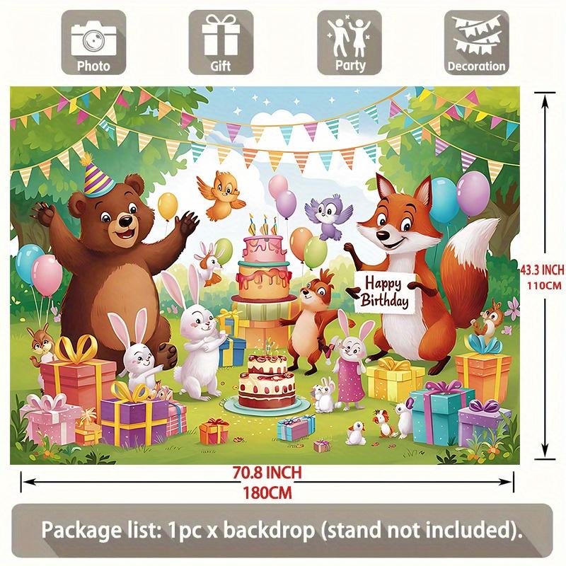 Party Backdrop Serves Photos Well Event Photo Background Birthday Party Decor