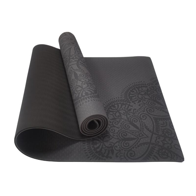 Junshi Dual Color TPE Yoga & Fitness Mat
