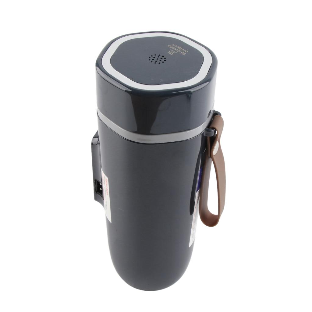 350ml Electric Travel Kettle with Digital Display Non Slip Waterproof Portable Travel Coffee Kettle