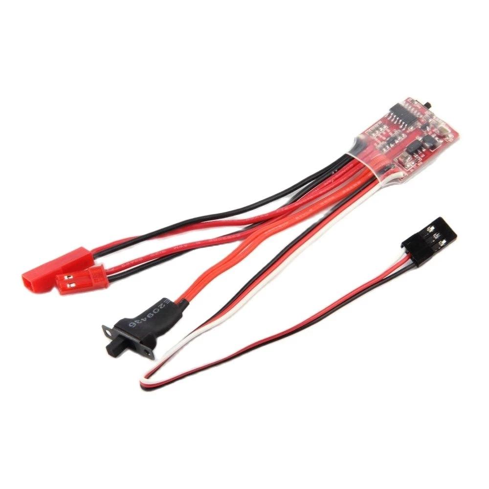30A 4-8V Mini Brushed Electric Speed Controller ESC Brush Electronic Motor Speed Controller For RC Car