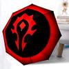 1 шт. Складаний парасолька World of Warcraft з автоматичним відкриттям/закриттям, вітростійка конструкція з 8 спицями, легкий дорожній парасолька для жінок/чоловіків, a0902077