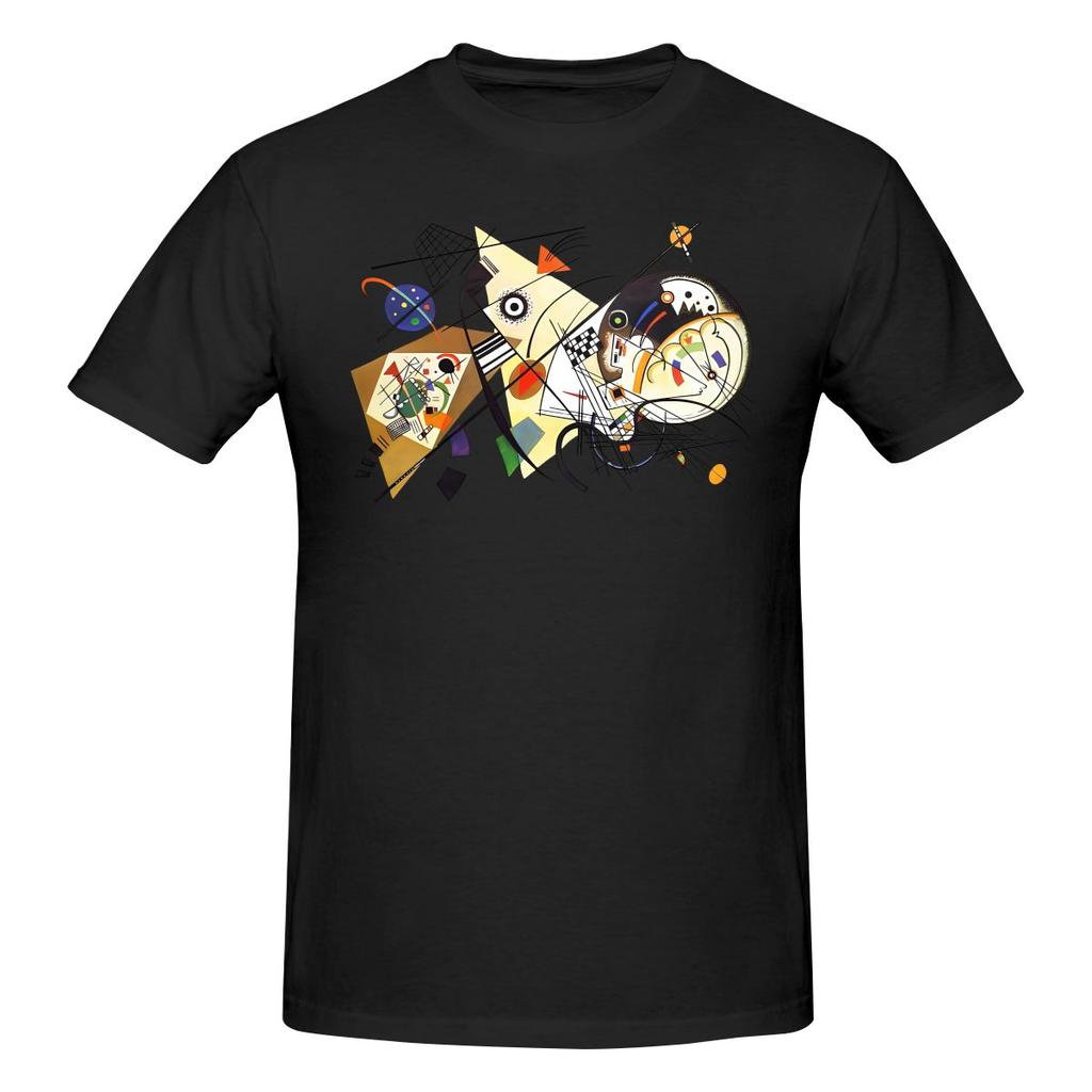 Funny HD Transverse Line 1923 By Wassily Kandinsky Unisexs Printed TShirt Unisex T shirtTShirts