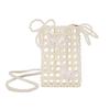 Shiny Crossbody Phone Pouch Acrylic Storage Bag Bohemian Mini Square Bag  Summer