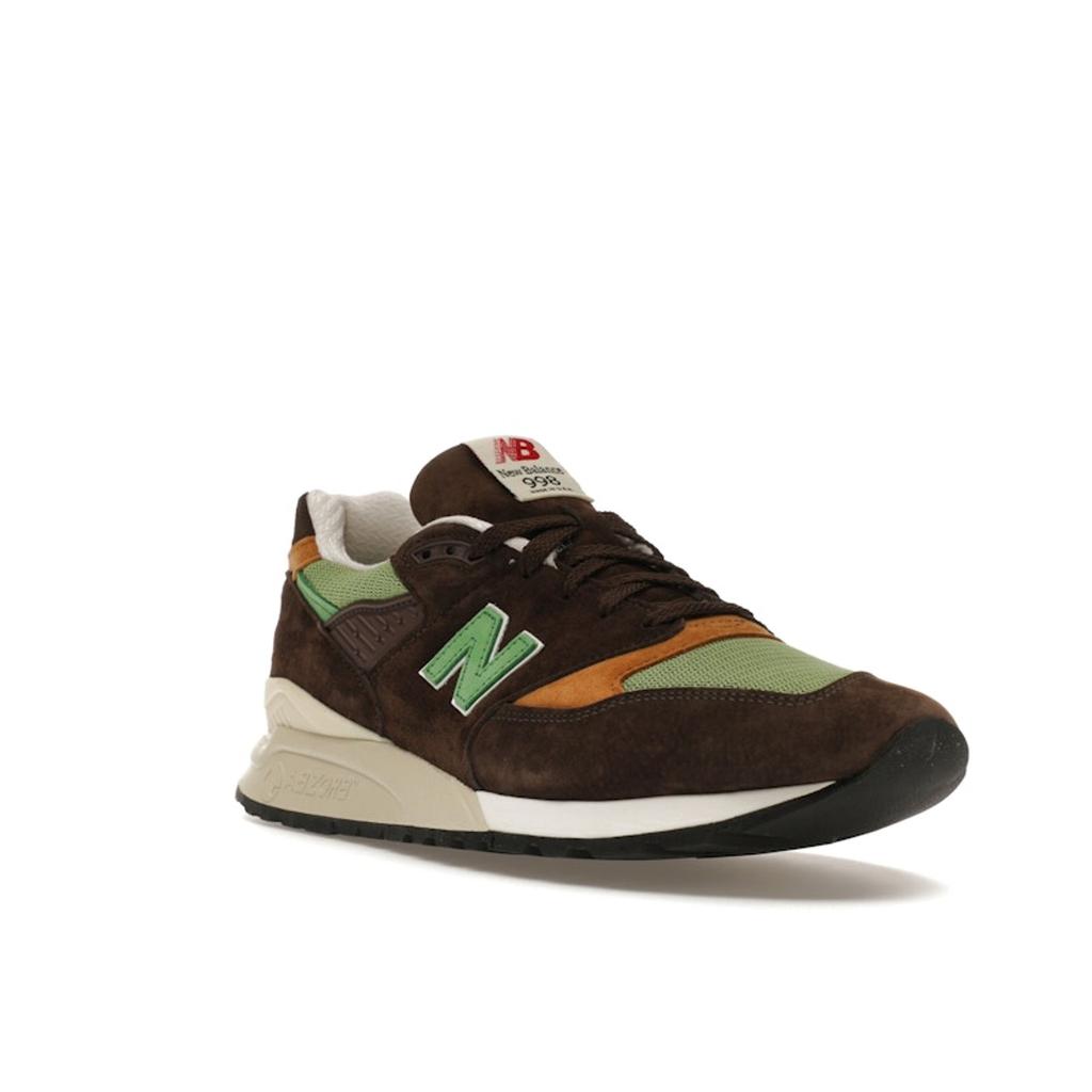 New Balance Teddy Santis x 998 Hecho en EE. UU Marrón Verde Zapatillas de Hombre U998BG