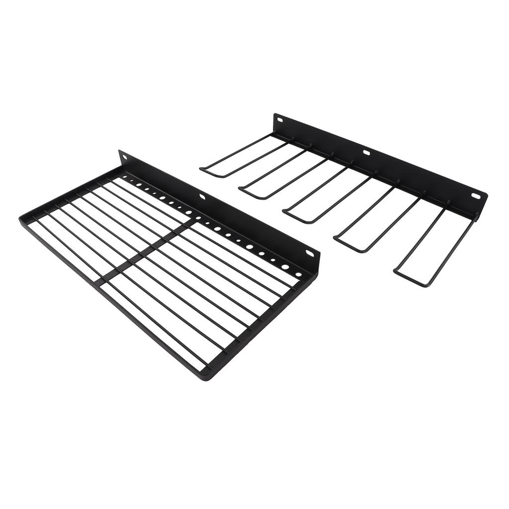 Power Tool Organizer Wall Mount Garage Tool Storage Rack Strong Bearing Heavy Duty 4 Drill Holder