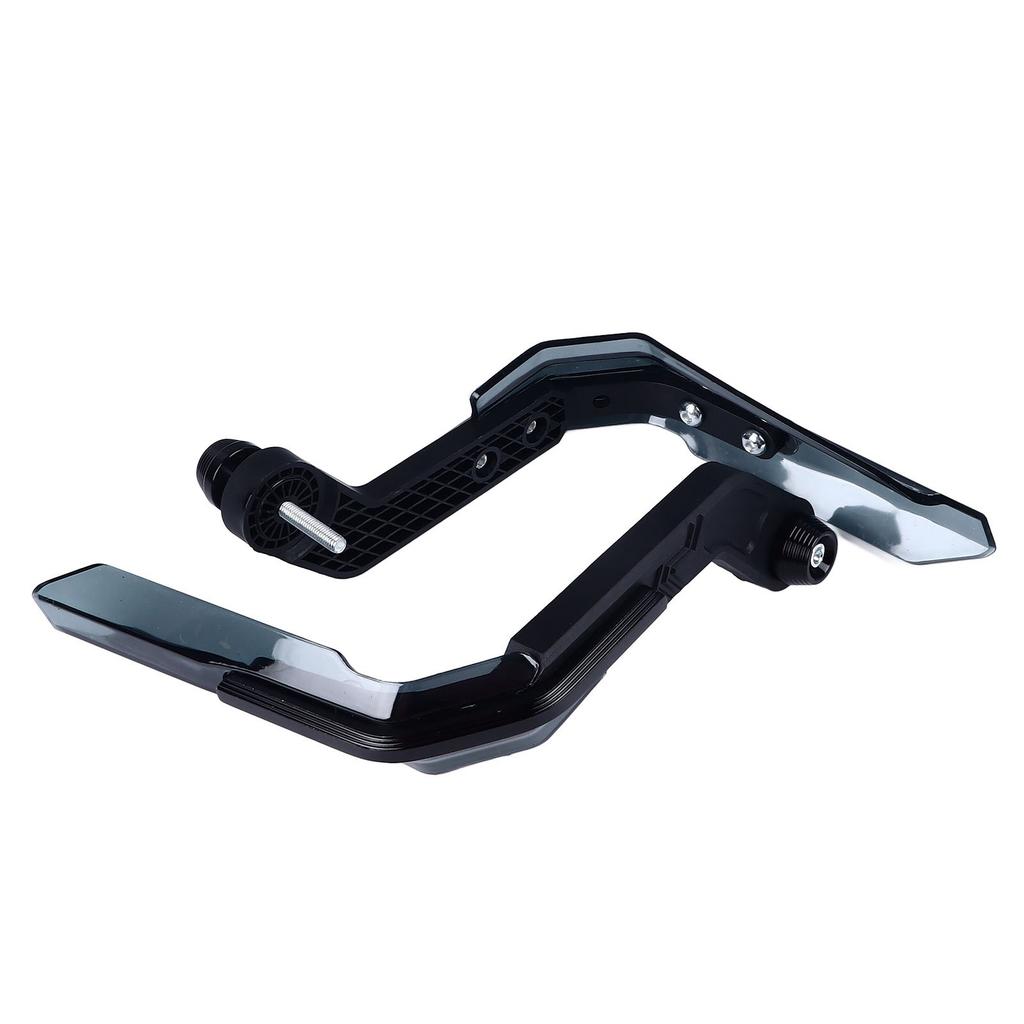 2PCS Motorcycle Handguard Windproof Collision Protection Universal Fit Handlebar Hand Protector Black
