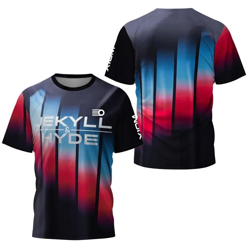 T-shirt da uomo 2025 Estate ping pong viaggio, top badminton, asciugatura rapida ad alte prestazioni estiva, comoda e fresca T-shirt