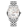 Plum Blossom Master Series Automatic Mechanical Movement Men's Watch 41 Silver Dial Stainless Steel Case Stainless Steel Strap 83188-S-575R