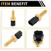 Coolant Temperature Sensor for Ford F-150 1998-2003 Water Temperature Temp Sender Sending Unit Sensor No.XL3Z6G004AA Gold Tone