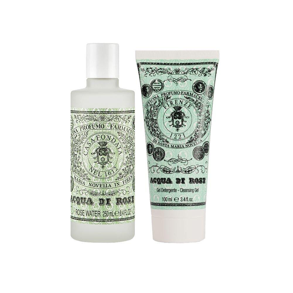 [Santa Maria Novella] Rose Water Cleansing Gel + Rose Water