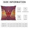 A-Alex Grey Trippy Psychedelic Cushion Cover Soft Plush Fabric Double-Sided Printed Sofa Cushion Cover For All Seasons Homedecor