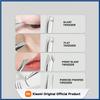 4pcs Stainless Steel Tweezers Set for Sensitive Beige & Eyelid Facial Hair Removal - Professional Slant Tip Beauty Tools