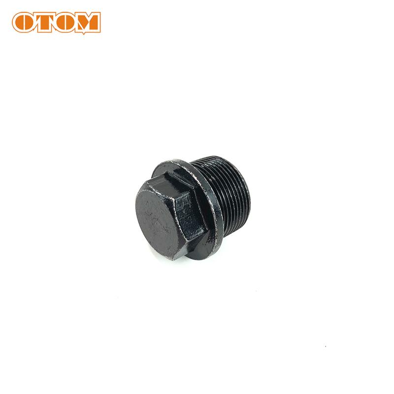OTOM Motorcycle Oil Filter Coarse Filtration Cover Kit Engine Fine For ZONGSHEN ZS177MM NC250 NC450 KAYO K6 T6 Pit Dirt Bike