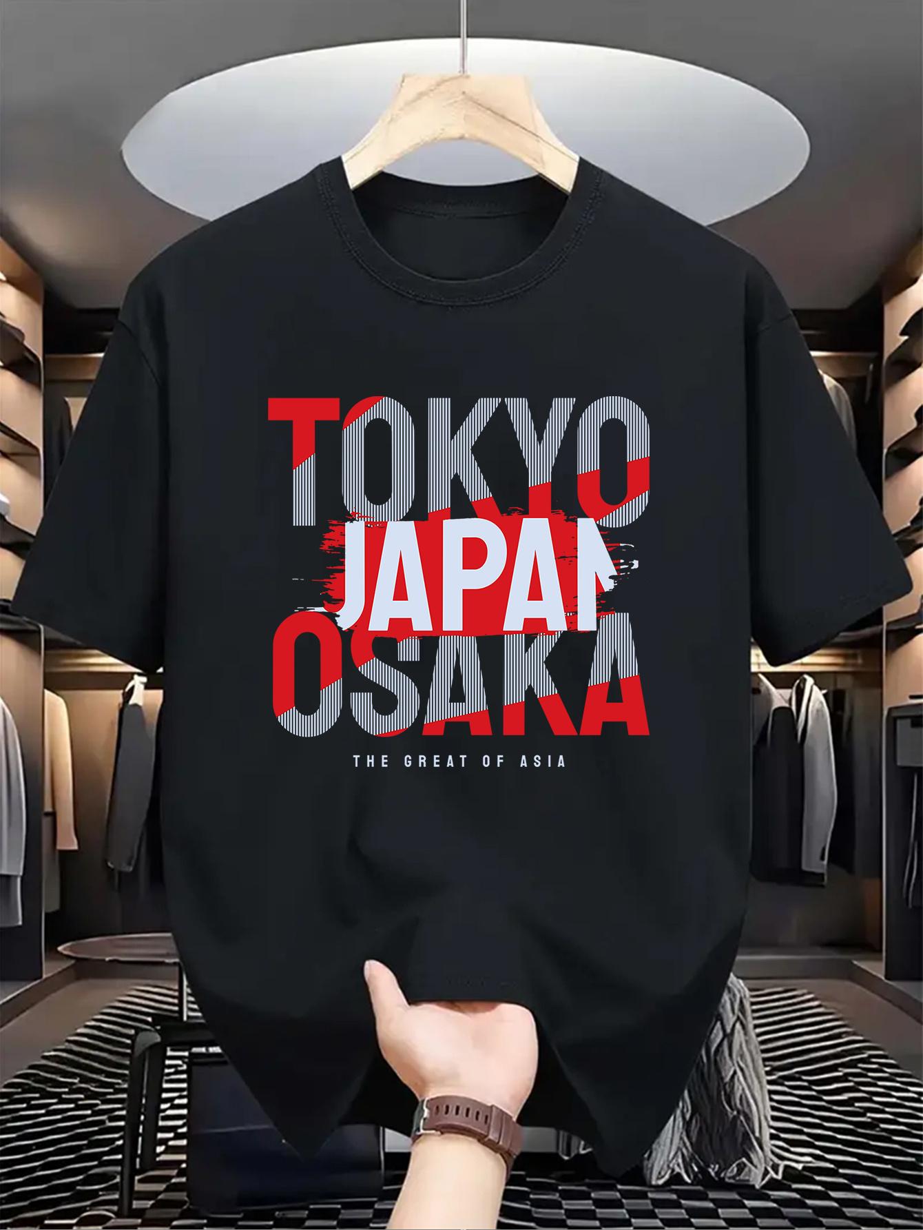 JAPAN English Letter Pattern Printed Casual Summer Tops XS