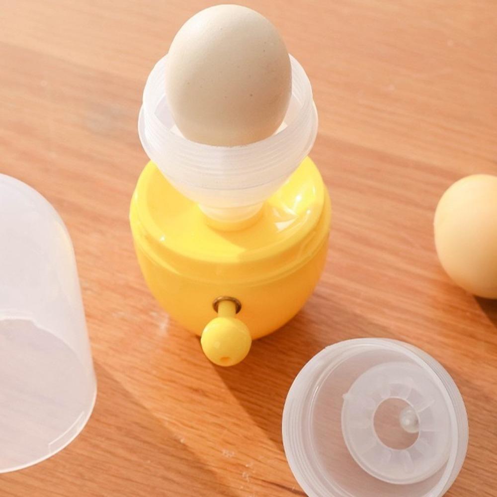 Kunststoff-Eigelb-Mischer Abnehmbarer Eiweiß-Mischer Küchenbedarf Ei-Schleuder Zuhause