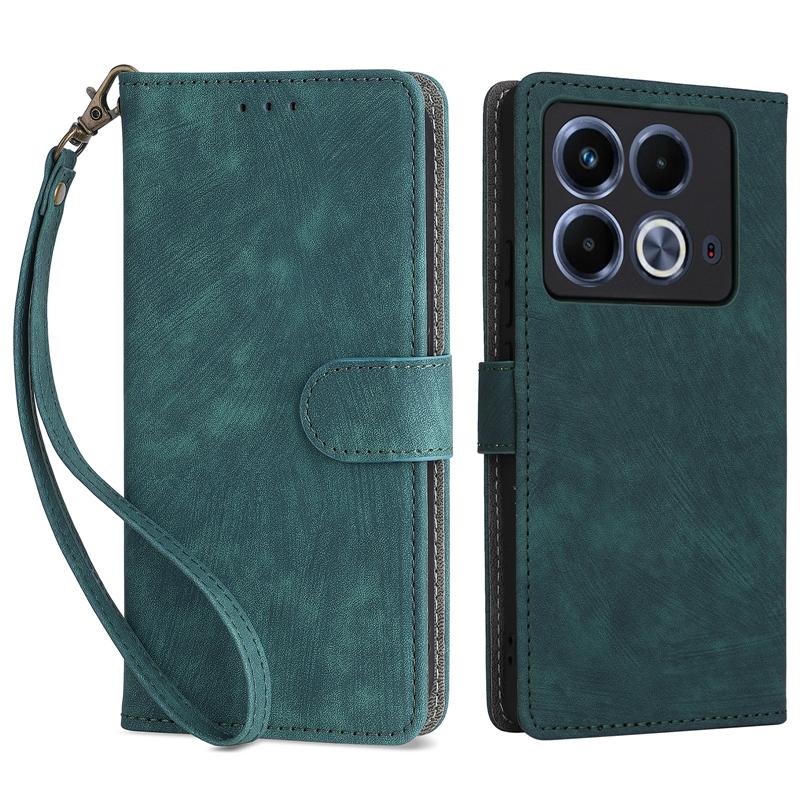 For Infinix Note 40 X6853 Case RFID Blocking Wallet PU Leather Stand Phone Cover