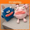 Sausage Mouth Plush Toys Cute Cartoon Girl Pillow Spoof Holiday Dolls Gifts