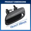 Exterior Outer Door Handle Front Rear Left Right for Hyundai Elantra 2001 2002 2003 2004 2005 2006 82650-2D000 82660-2D000