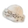 Windproof Faux Fur Bucket Hat Thick Furry Winter Panama Basin Cap Plush Fisherman Hat  Winter