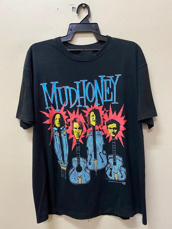 Mudhoney band Black Cotton Shirt FULL size S-5XL Unisex HS300 Unisex T-Shirt M