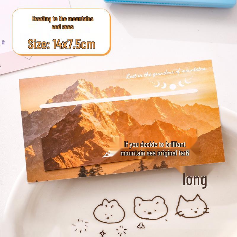 Artistic Magnetic Bookmark – Creative Stationery & Gift Idea