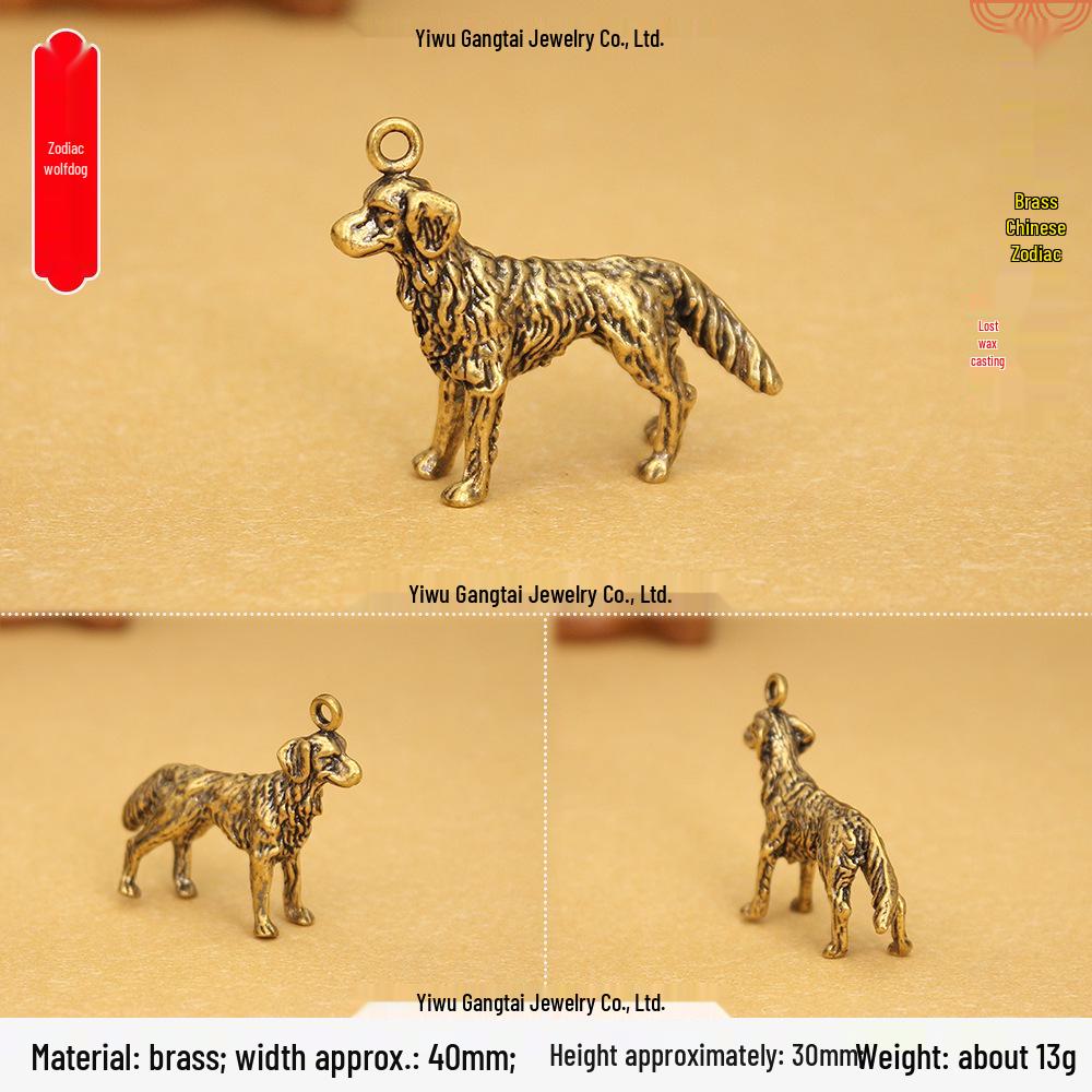 Portachiavi Rame Ottone 3D Dodici Segni Zodiacali