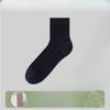 Men's Spring and Summer Breathable Sweat Absorption Deodorant Antibacterial Boneless Business Tube Socks