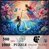 500pcs/1000pcs Puzzle, Immersive Assembly, Spend Cozy Moments Together, Find Inner Peace Through Focus, High-Quality Material with Tight Fit and Clear