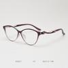 2026 Cat-shaped Myopia Glasses Frame Trendy Girl Personalized Color Matching Flat Mirror Holder