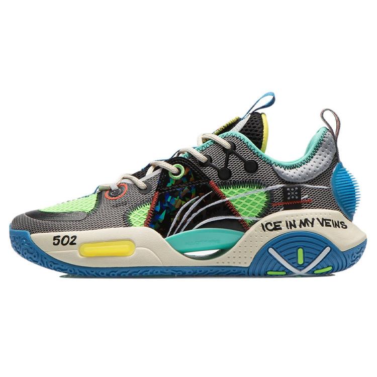 

Li Ning All City 9 V1.5 Abrasion Resistant Slip Resistant Low top Performance Basketball Shoes Men s Gray Black ABAR077-2 43