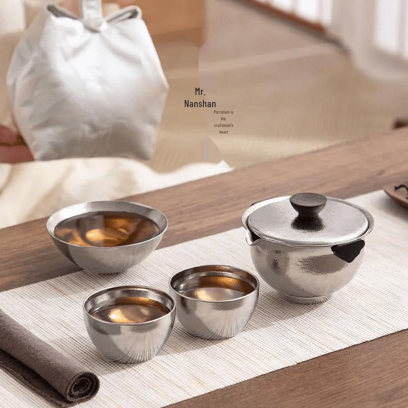 Nanshan Mr. Portable Titanium Travel Tea Set