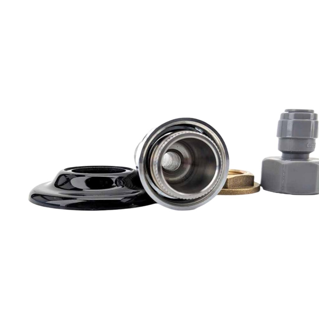 KegLand Barware 150mm Stainless Long Shank Duotight /Barb Tail Beer Faucet Accessory Home Brewing