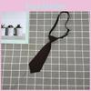 Student Childrens Tie Uniform Solid Color Neckties Clothing Decoration Fashion