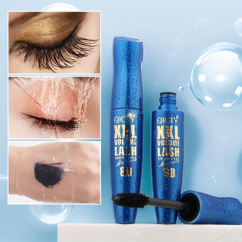 Mascara Waterproof cu Fibre 8D, Mascara pentru Alungire, Groasă și de Lungă Durată, Voluminoasă și Lungă Fără Scurgere, Fără Încărcare, Machiaj pentru Ochi, Cadou