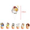 34pcs Crayon Shin-chan Party Supplies Including a Banner, Cake Toppers, Balloons