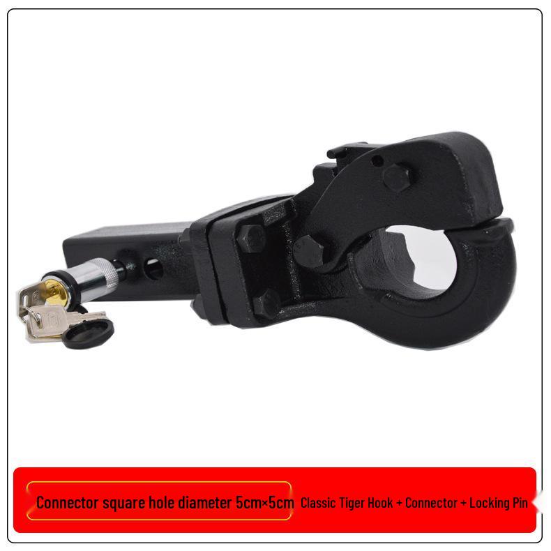 2024 BJ40 Trailer Hitch: Forged Tow Hook with Solid Ball Head