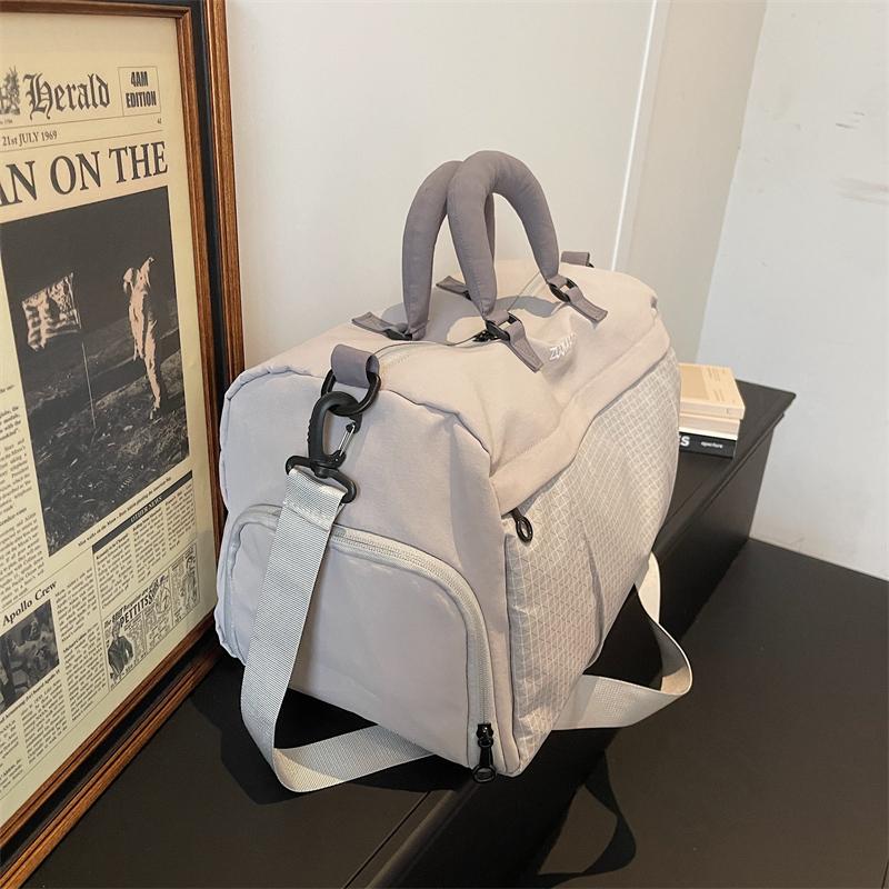 Short-Distance Travel Bag Women's Lightweight Multifunctional Crossbody Bag Sports Fitness Bag Large Capacity Storage Bag