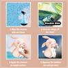 New 2026 Easter Bunny Egg Static Cling Window Stickers Decorative Window Decals for Glass Home Easter Decor Wall Clings Shop Window Glass