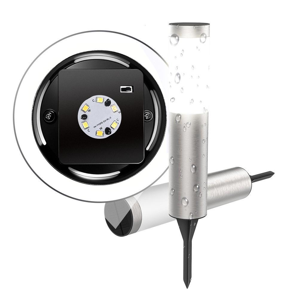 

Двухцветный солнечный садовый светильник – Водонепроницаемый уличный светильник для газона и двора, Супер яркий бытовой уличный светильник