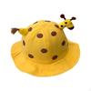 Bucket Hat Fishing Caps Cute Breathable with Chin Strap Summer Beach for Camping Vocation