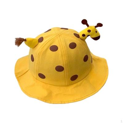 Bucket Hat Fishing Caps Cute Breathable with Chin Strap Summer Beach for Camping Vocation